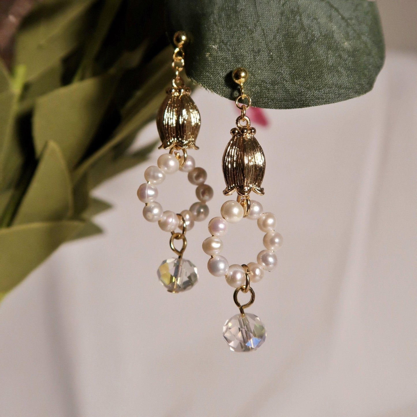 Lily of the Valley Earrings