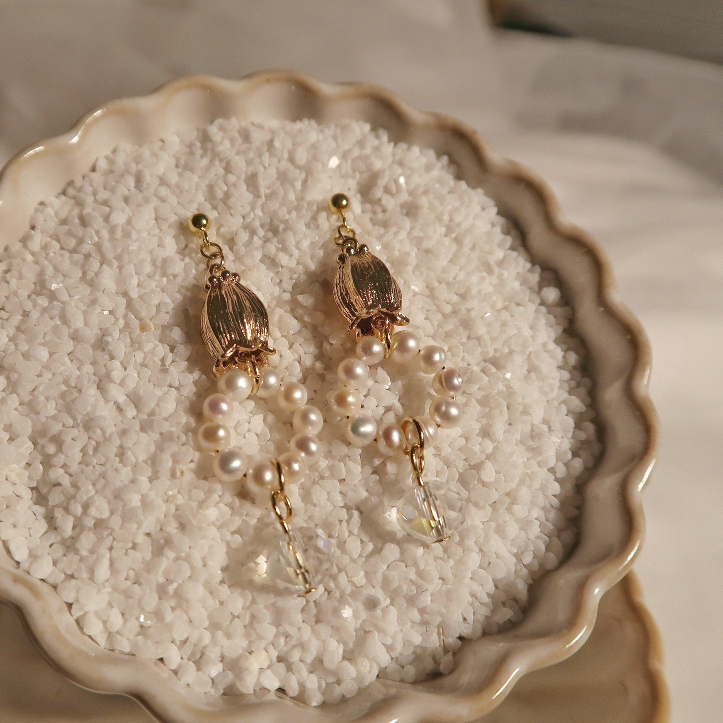 Lily of the Valley Earrings