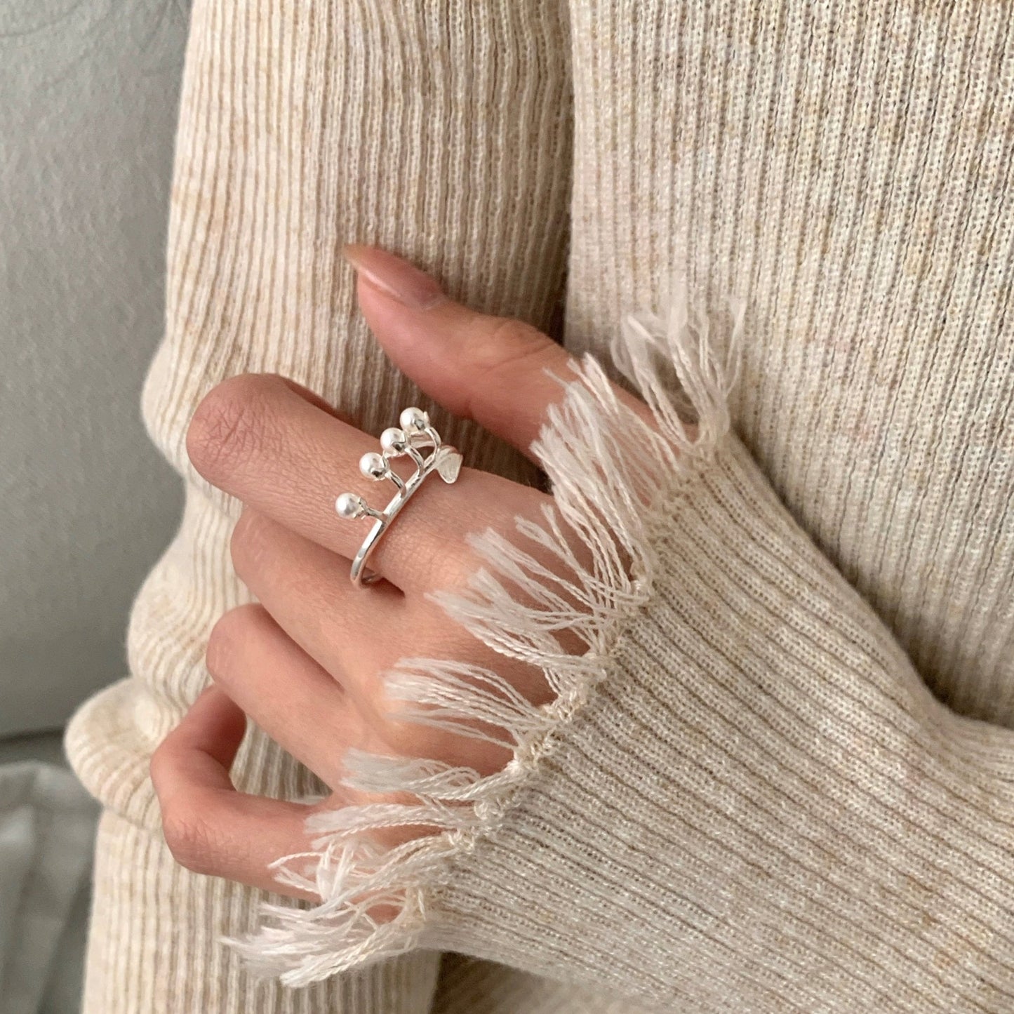 Lily of the Valley Ring