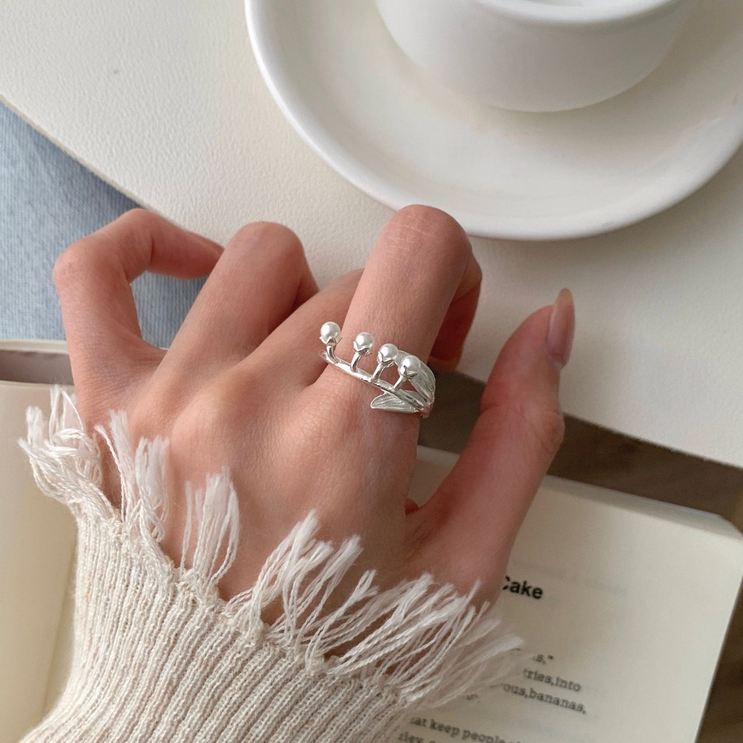 Lily of the Valley Ring