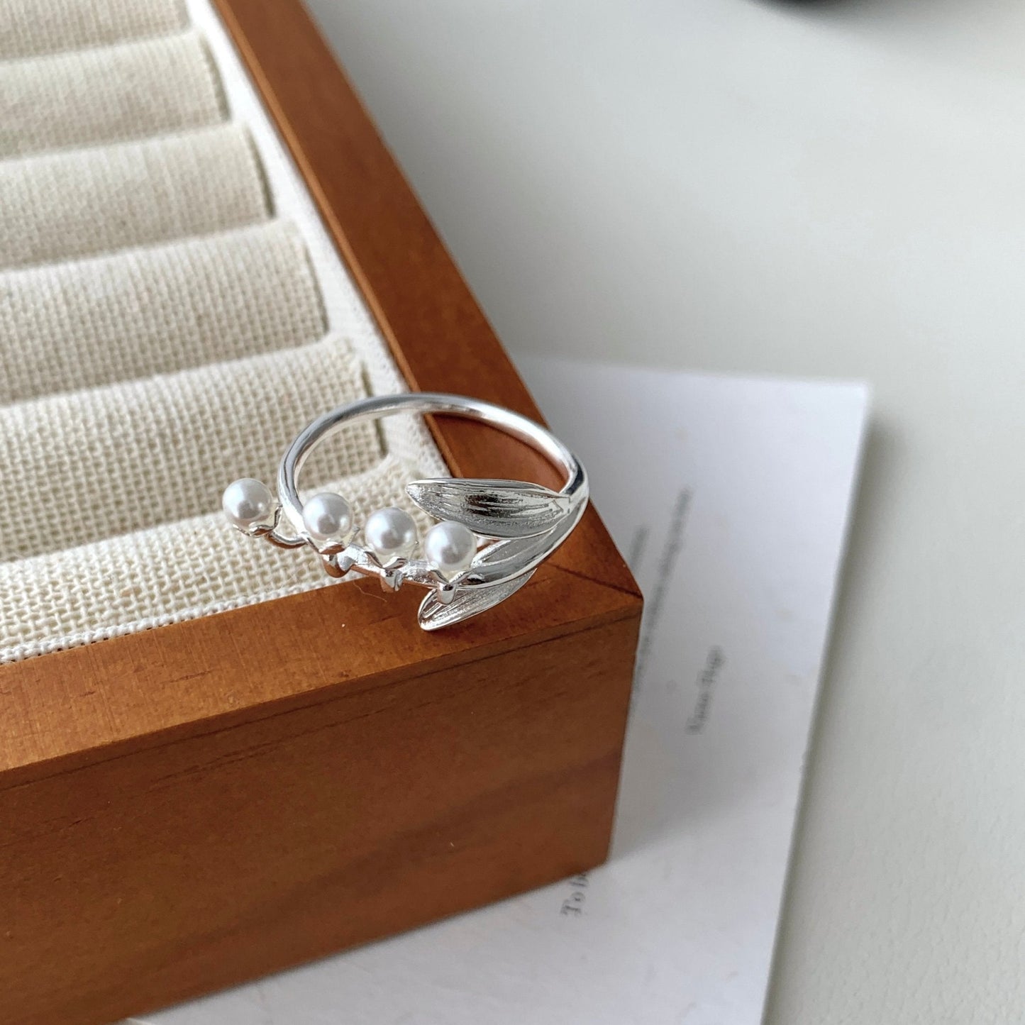 Lily of the Valley Ring