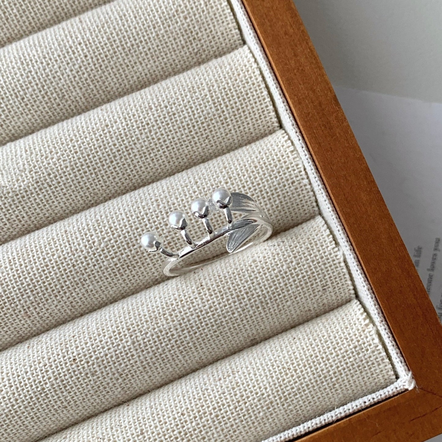 Lily of the Valley Ring