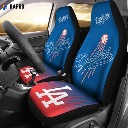 Los Angeles Dodgers Seat Covers For Fan Gifts 2 - Bafud