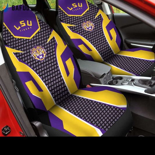 LSU Tigers Seat Covers For Fan Gifts - Bafud