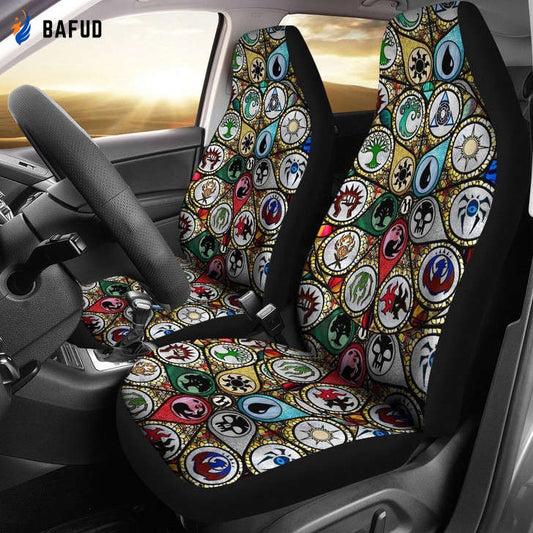 Magic The Gathering Car Seat Covers For Fan Gifts - Bafud