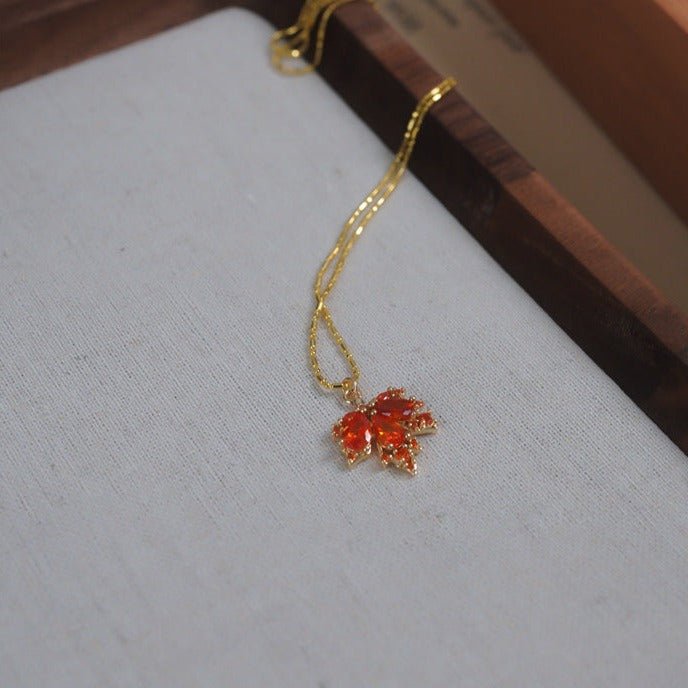 Maple Leaf Necklace