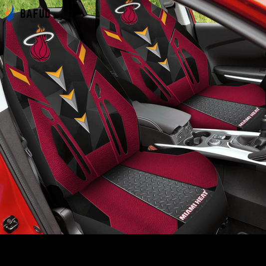 Miami Heat Leathers Seat Covers For Fan Gifts For Fan Gifts for Fan Gifts CH - Bafud