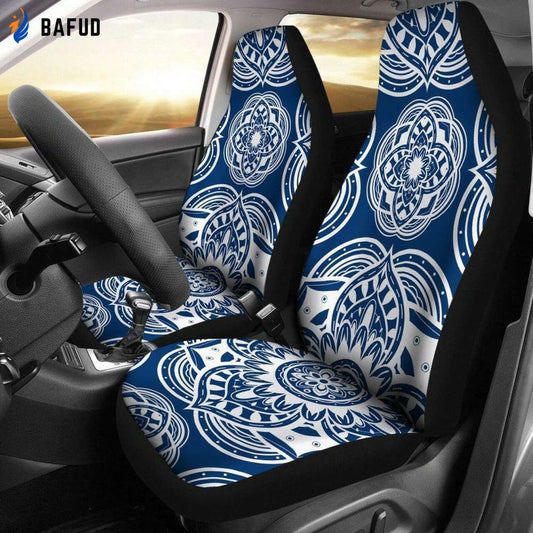 MLB San Diego Padres Mandala Car Seat Covers - Perfect Fan Gift! - Bafud