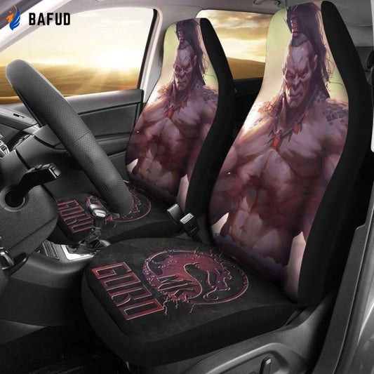 Mortal Kombat Goro Car Seat Covers For Fan Gifts For MN05 - Bafud