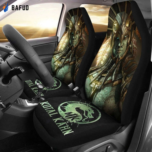 Mortal Kombat Kotal Kahn Car Seat Covers For Fan Gifts For MN05 - Bafud
