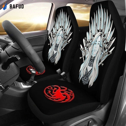 Mother Dragon Game Of Throne Car Seat Covers For Fan Gifts HH11 - Bafud