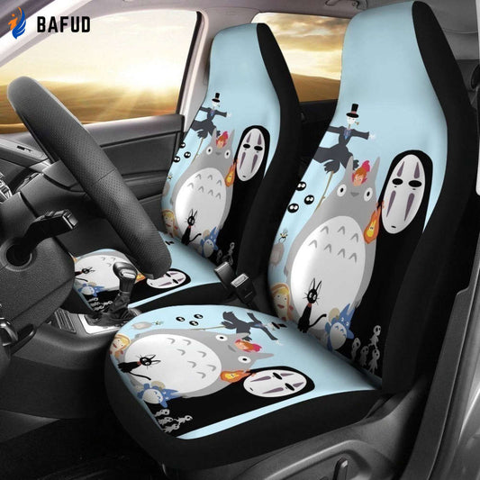 My Neighbor Totoro & Friends Car Seat Covers For Fan Gifts LT03 - Bafud