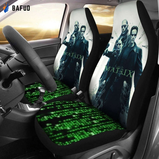 Neo Trinity Morpheus The Matrix Car Seat Covers For Fan Gifts - Bafud