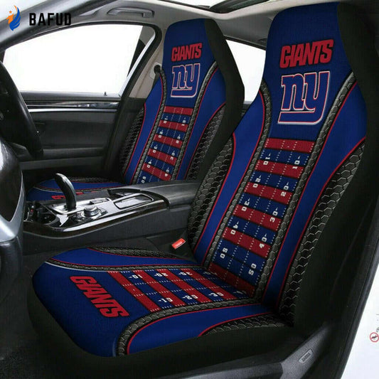 New York Giants Leather Seat Covers For Fan Gifts For Fan Gifts for Fan Gifts CH - Bafud