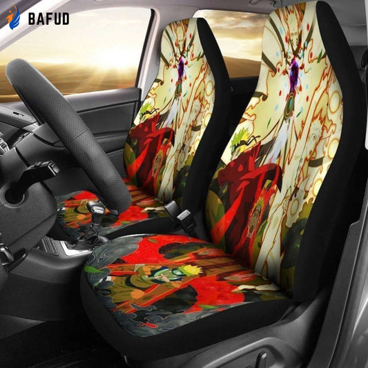 NRT Power Car Seat Covers For Fan Gifts Custom Anime Car Accessories Idea HH11 - Bafud