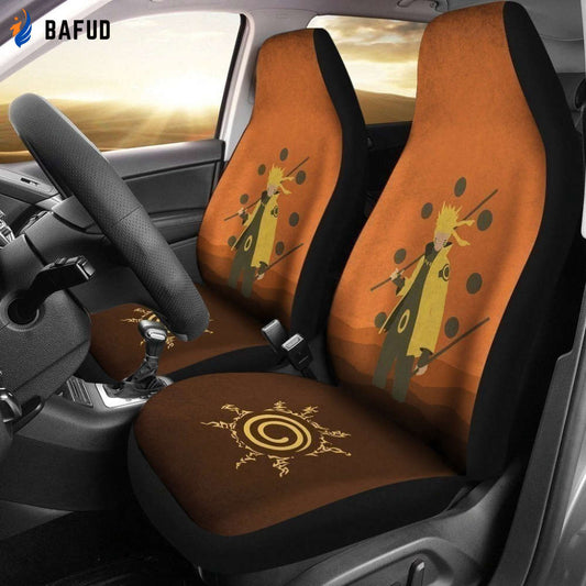 NRT Uzumaki Hero Of The Hidden Leaf Car Seat Covers For Fan Gifts LT03 - Bafud