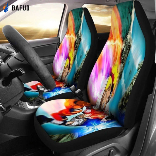 NRT Vs Sasuke Car Seat Covers For Fan Gifts Custom Anime Car Accessories HH11 - Bafud