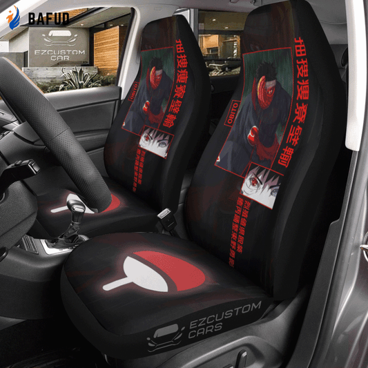 Obito Uchiha Naruto Car Seat Covers For Fan Gifts - Bafud
