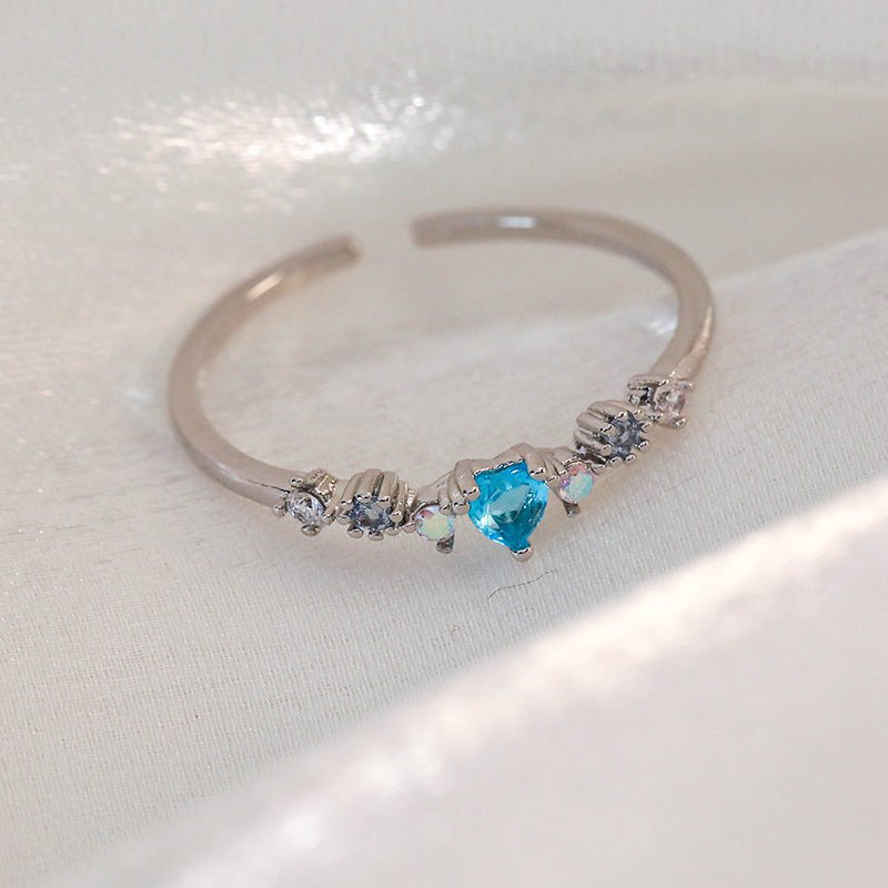 Ocean Heart Ring