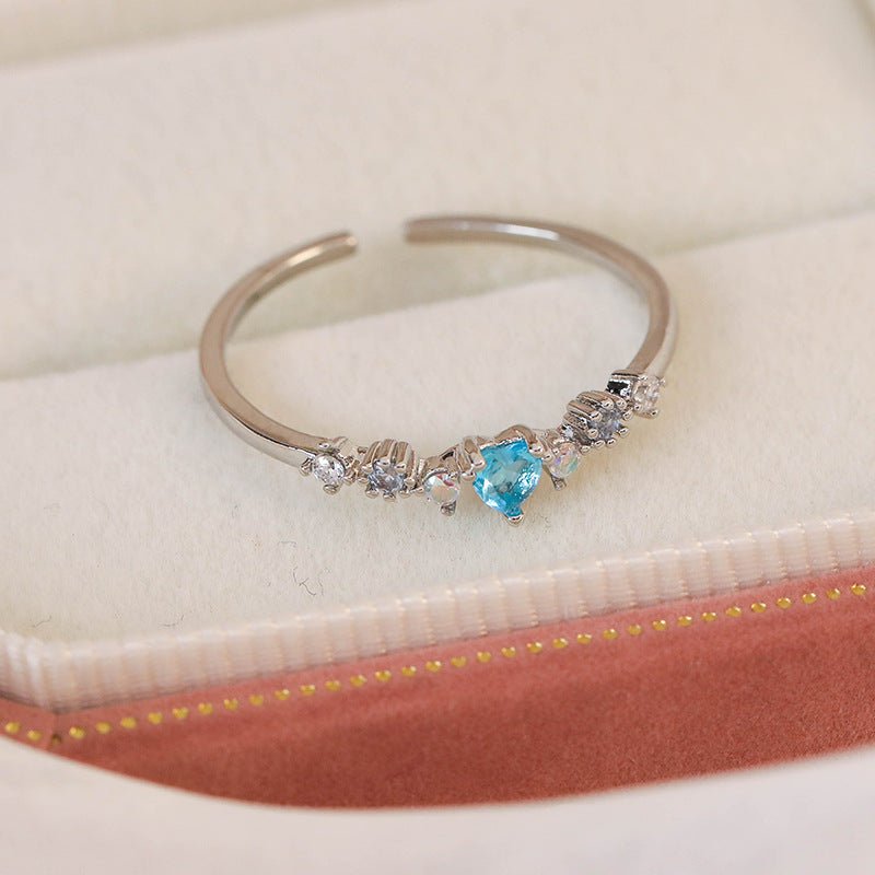 Ocean Heart Ring