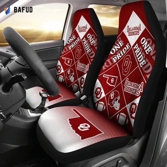 Oklahoma Sooners Seat Covers For Fan Gifts - Bafud