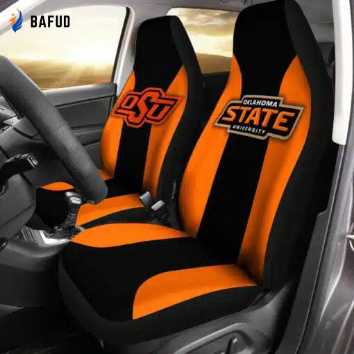Oklahoma State Cowboys 1 Seat Covers For Fan Gifts 2 - Bafud
