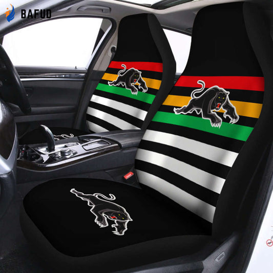 Penrith Panthers Car Seat Covers for Fan Gifts CH - Bafud