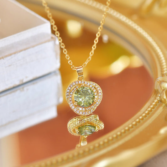 Peridot Necklace - Ivana