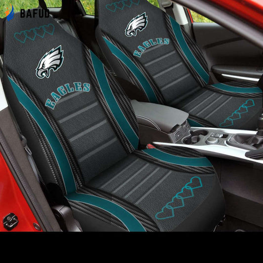 Philadelphia Eagles 2g Car Seat Covers for Fan Gifts G95 - Bafud