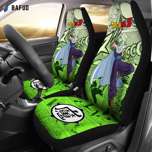 Piccolo Dragon Ball Z Car Seat Covers For Fan Gifts Manga Mixed Anime Good - Bafud