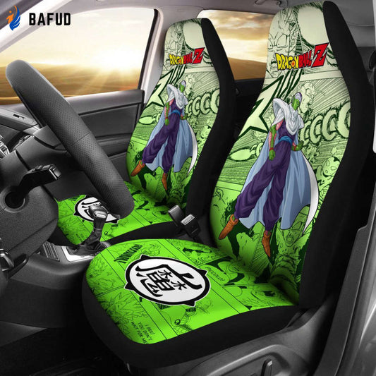 Piccolo Dragon Ball Z Car Seat Covers For Fan Gifts Manga Mixed Anime Nice - Bafud