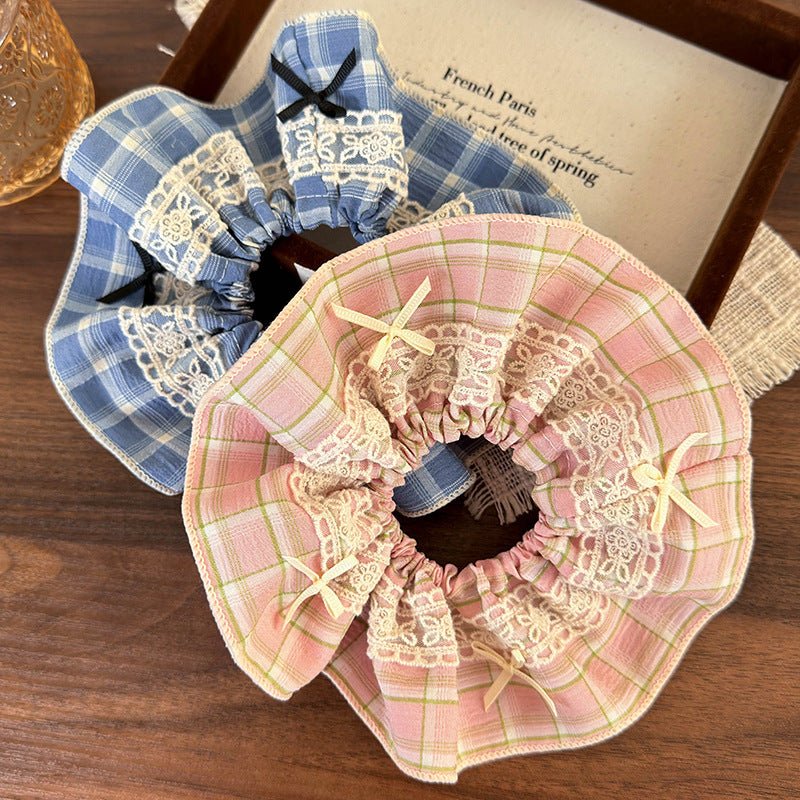 Plaid Bow Scrunchie (2 Colors)