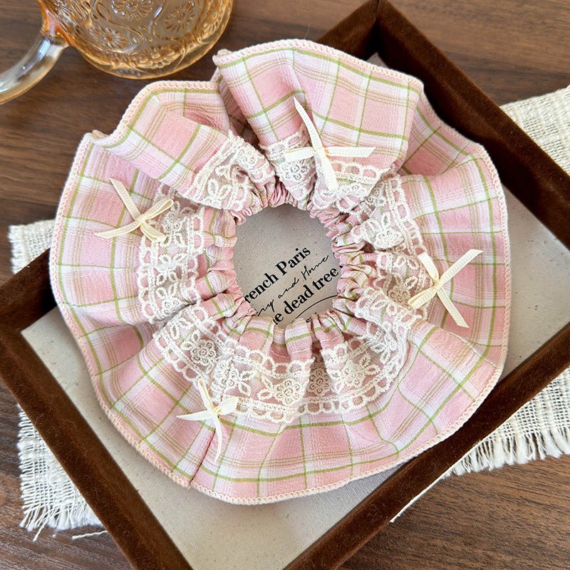 Plaid Bow Scrunchie (2 Colors)