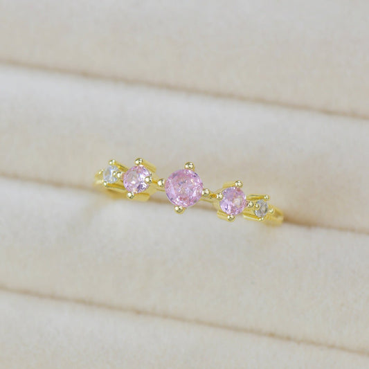 Rosaline Trilogy Ring in Gold