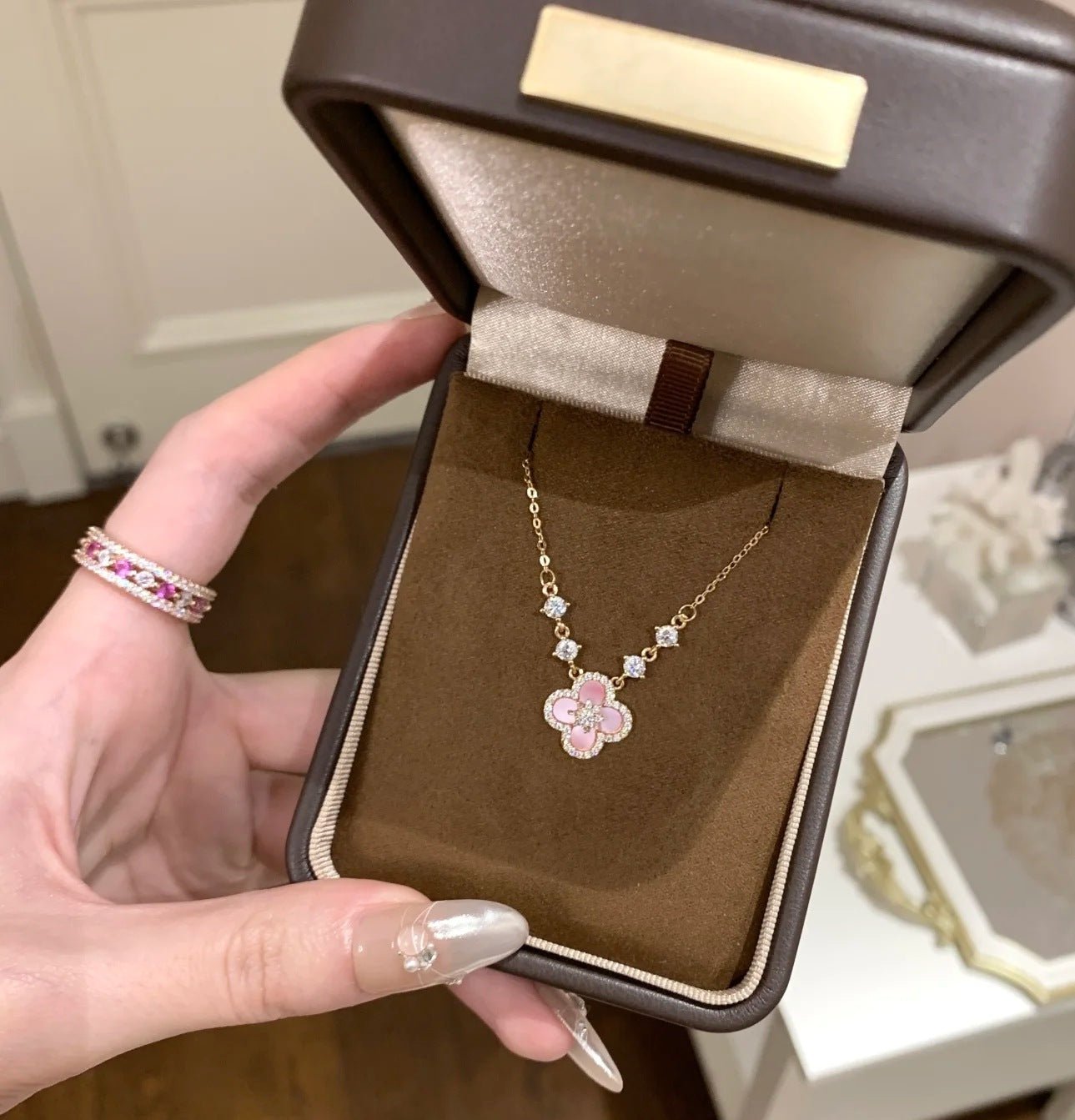 Rose Blossom Necklace