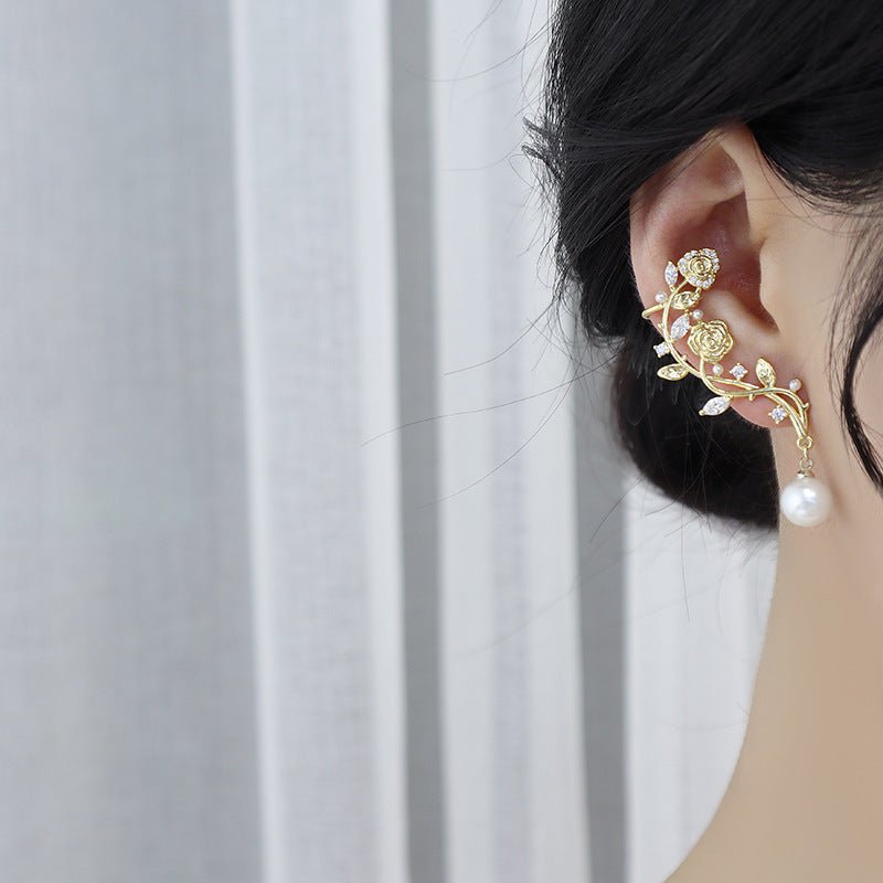 Rose Climber Earrings
