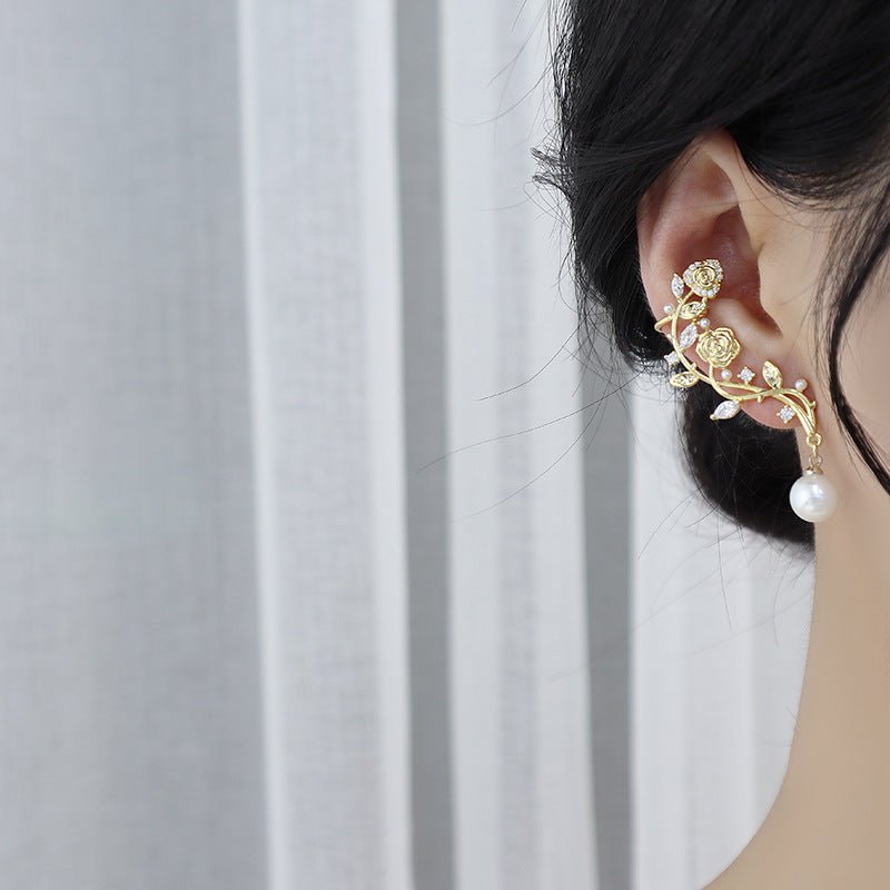 Rose Climber Earrings