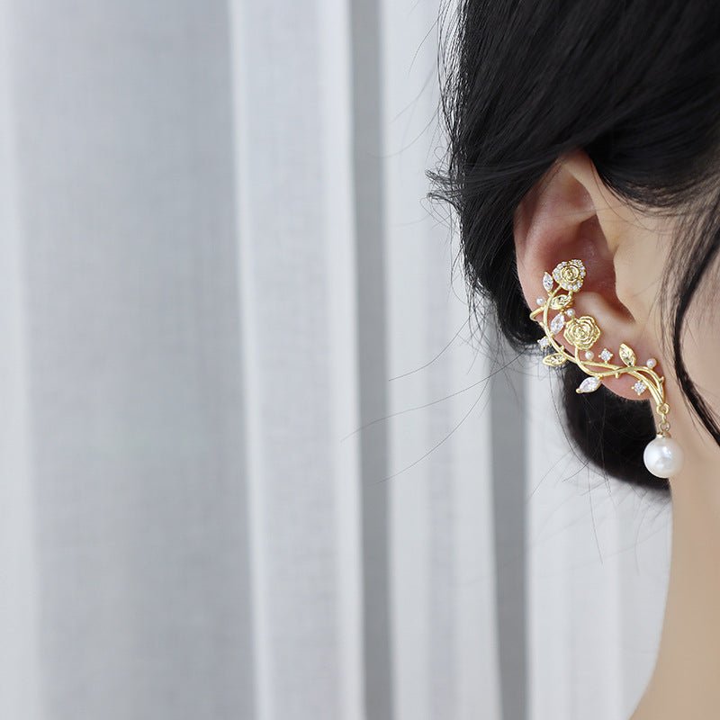 Rose Climber Earrings