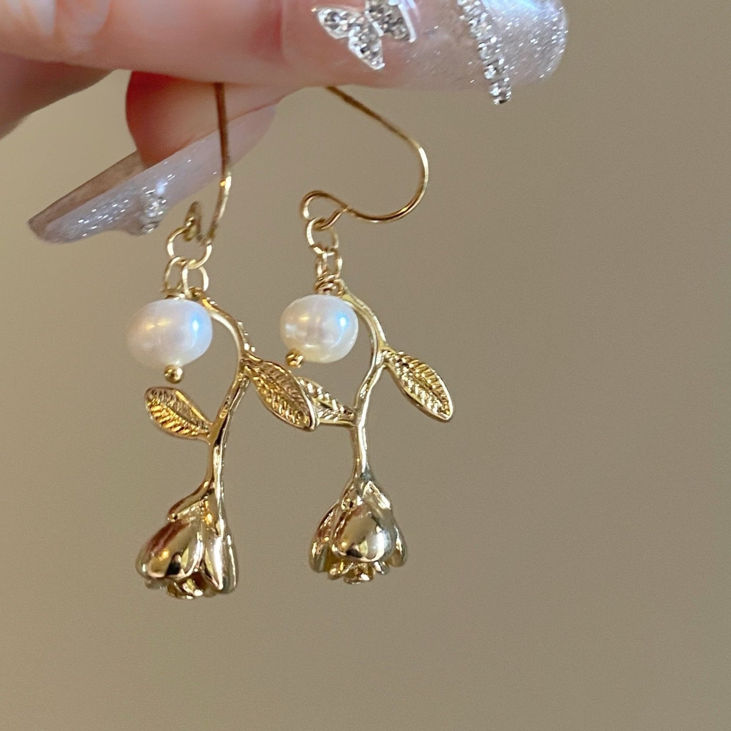[Clearance] Rose Earrings (2 Styles)