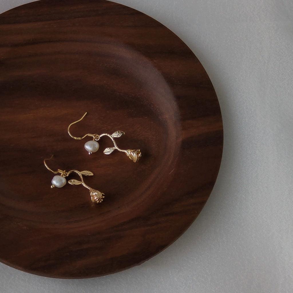 [Clearance] Rose Earrings (2 Styles)
