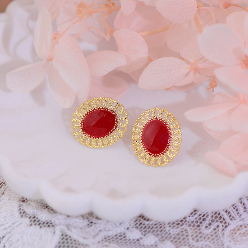 [Clearance] Rosette Heirloom Earrings