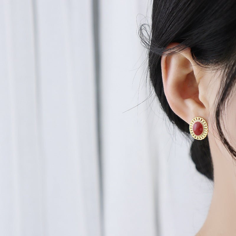 [Clearance] Rosette Heirloom Earrings