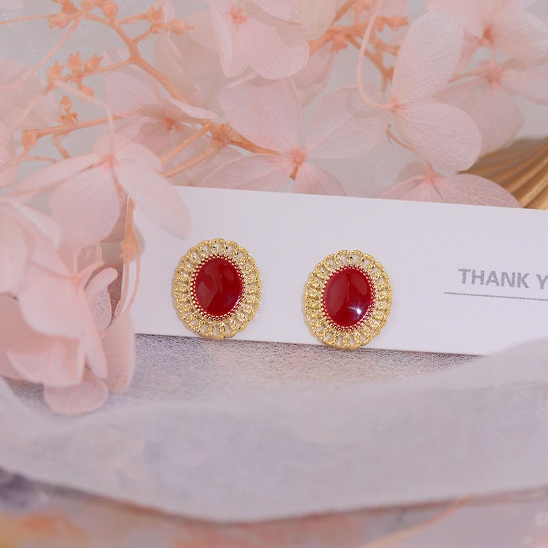 [Clearance] Rosette Heirloom Earrings