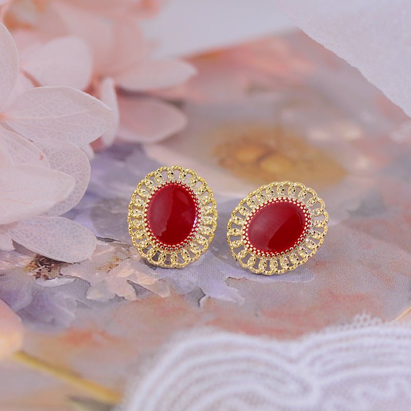 [Clearance] Rosette Heirloom Earrings