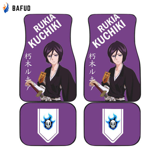 Rukia Car Seat Covers For Fan Gifts Bleach Anime Car Accessories - Bafud