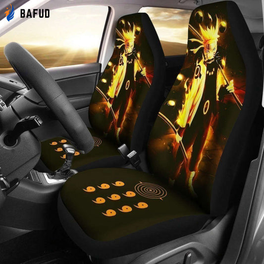 Sage Mode NRT Anime Car Seat Covers For Fan Gifts LT03 - Bafud