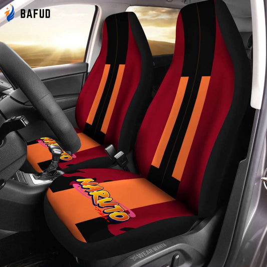 Sage Mode Uzumaki NRT Uniform Car Seat Covers For Fan Gifts Custom NRT Anime Car Accessories Anime Gifts - Bafud