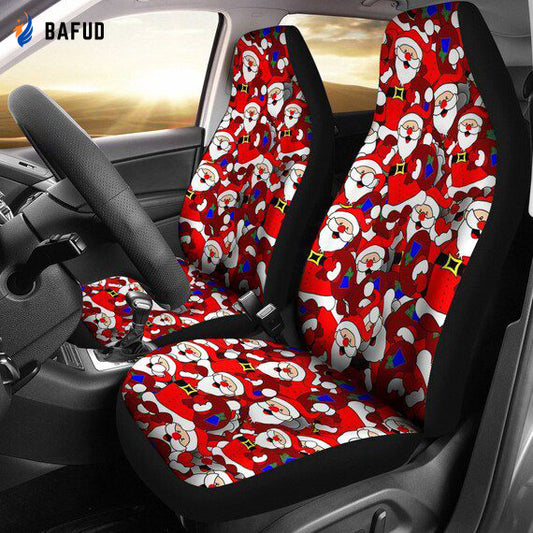 Santa Claus Seat Covers For Fan Gifts - Bafud