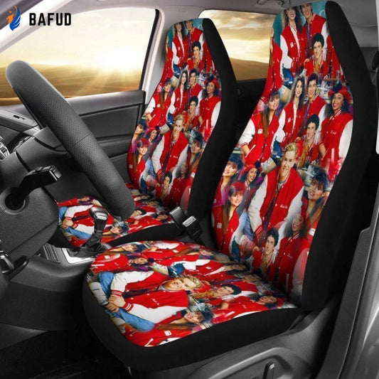 Saved by the Bell Car Seat Covers For Fan Gifts Sitcom Custom HH11 - Bafud