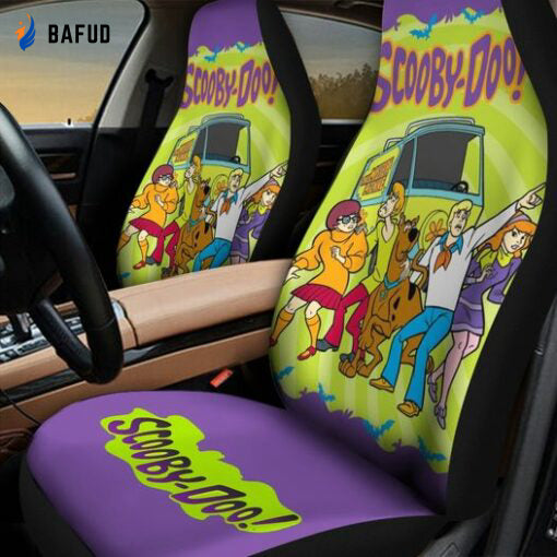 Scooby Doo Seat Covers For Fan Gifts - Bafud